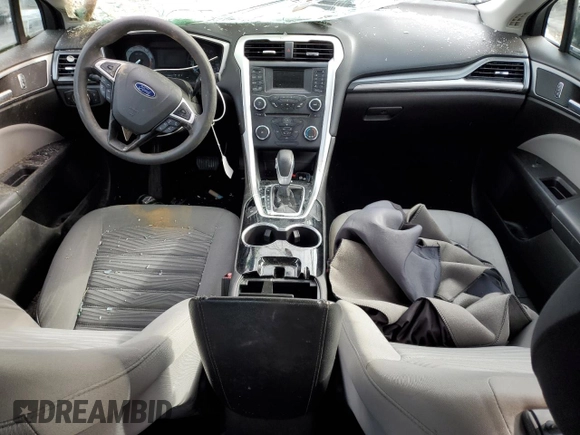 2016 Ford Fusion S with VIN 3FA6P0G70GR366534, listed as a Copart auction lot 88319265 with 61,244 mi miles and Salvage Title. Bid and sale history available at carsss.com. Image 8.