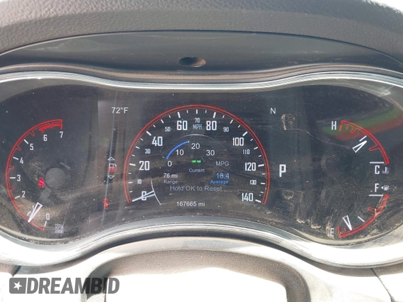2014 Dodge Durango R/T with VIN 1C4SDJCT5EC477196, listed as a IAAI auction lot 42238097 with 167,665 mi miles and . Bid and sale history available at DreamBid. Image 7.