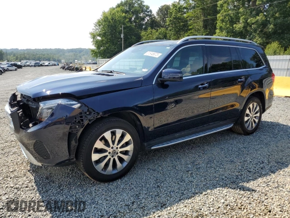 2018 Mercedes-Benz GLS with VIN 4JGDF6EE3JB021353, listed as a Copart auction lot 61946673 with 68,692 mi miles. Bid and sale history available at carsss.com. Image 1.