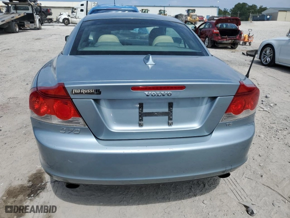 2007 Volvo C70 with VIN YV1MC68277J018897, listed as a Copart auction lot 68063284 with 167,666 mi miles and Clean Title. Bid and sale history available at carsss.com. Image 6.