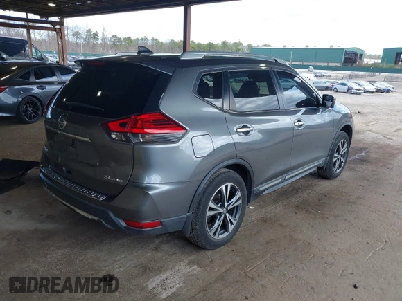 2017 Nissan Rogue SL with VIN 5N1AT2MV3HC761513, listed as a IAAI auction lot 42059096 with 75,250 mi miles and . Bid and sale history available at DreamBid. Image 4.