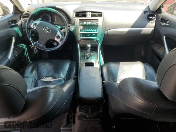 2011 Lexus IS 250 with VIN JTHBF5C25B5143967, listed as a Copart auction lot 62884385 with 323,715 mi miles and Clean title. Bid and sale history available at DreamBid. Image 8.