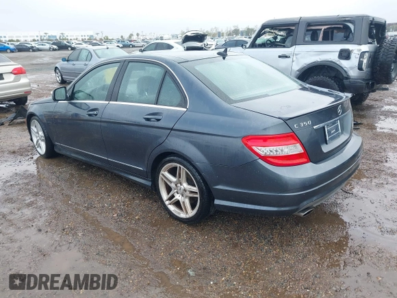 2008 Mercedes-Benz C 350 Sport with VIN WDDGF56XX8F176809, listed as a IAAI auction lot 41763030 with 99,572 mi miles and . Bid and sale history available at DreamBid. Image 3.