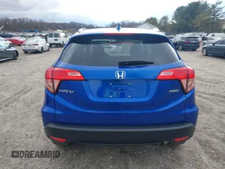 2018 Honda HR-V EX-L Navi with VIN 3CZRU6H76JM705801, listed as a IAAI auction lot 41555125 with 12,729 mi miles. Bid and sale history available at carsss.com. Image 16.
