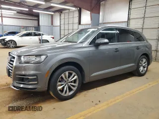 2017 Audi Q7 Premium Plus with VIN WA1LAAF77HD023620, listed as a Copart auction lot 46779325 with 124,722 mi miles and Salvage Title. Bid and sale history available at DreamBid. Image 1.