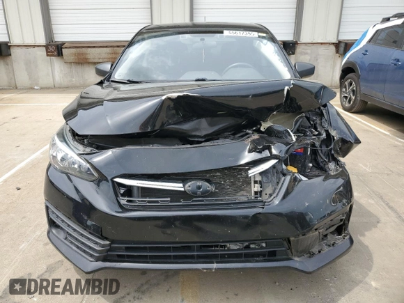 2020 Subaru Impreza with VIN 4S3GTAB60L3722052, listed as a Copart auction lot 55617395 with 130,399 mi miles and Salvage title. Bid and sale history available at DreamBid. Image 5.