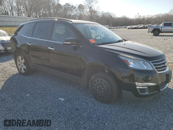 2017 Chevrolet Traverse LT with VIN 1GNKRGKD0HJ348305, listed as a Copart auction lot 46974445 with Not Provided miles and Clean Title. Bid and sale history available at DreamBid. Image 4.