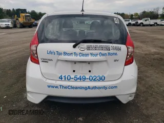 2018 Nissan Note SV with VIN 3N1CE2CPXJL355770, listed as a Copart auction lot 52781745 with 68,847 mi miles and Salvage Title. Bid and sale history available at DreamBid. Image 6.