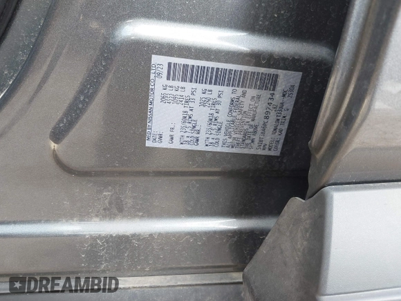 2023 Nissan Rogue SV z VIN 5N1BT3BA6PC897434, wystawiony jako IAAI lot #42287916 z przebiegiem Nie podano mil oraz . Historia ofert i sprzedaży dostępna na DreamBid. Obrazek 9.