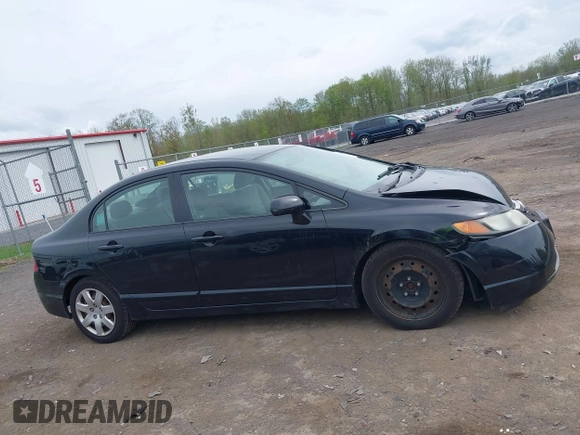 2008 Honda Civic LX with VIN 2HGFA16558H323811, listed as a IAAI auction lot 42199680 with 133,616 mi miles and . Bid and sale history available at DreamBid. Image 13.