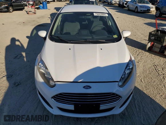 2019 Ford Fiesta SE with VIN 3FADP4EJ8KM107132, listed as a Copart auction lot 75043964 with 97,009 mi miles and Salvage Title. Bid and sale history available at carsss.com. Image 5.