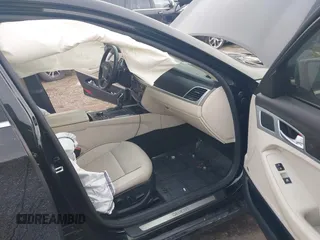 2015 Hyundai Genesis 5.0L with VIN KMHGN4JF3FU064668, listed as a IAAI auction lot 41139235 with 58,353 mi miles. Bid and sale history available at carsss.com. Image 5.