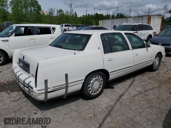 1999 Cadillac DeVille z VIN 1G6KD54Y7XU801251, wystawiony jako Copart lot #52819854 z przebiegiem 180 871 mil mil oraz Szkoda całkowita • Salvage title. Historia ofert i sprzedaży dostępna na DreamBid. Obrazek 3.