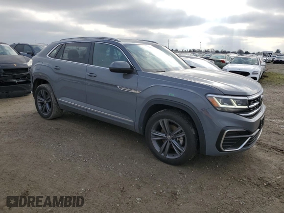 2022 Volkswagen Atlas SEL R-Line z VIN 1V2SE2CA3NC206184, wystawiony jako Copart lot #85261314 z przebiegiem 42 156 mil mil oraz Szkoda całkowita • Salvage title. Historia ofert i sprzedaży dostępna na DreamBid. Obrazek 4.