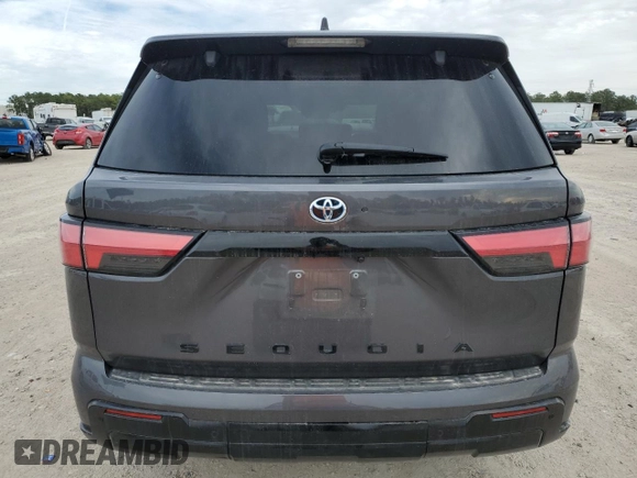 2023 Toyota Sequoia SR5 with VIN 7SVAAABA9PX010191, listed as a Copart auction lot 77282383 with 9,923 mi miles. Bid and sale history available at carsss.com. Image 6.