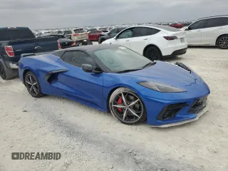 2021 Chevrolet Corvette 3LT with VIN 1G1YC3D4XM5118213, listed as a Copart auction lot 78715794 with 0 mi miles and Salvage Title. Bid and sale history available at carsss.com. Image 4.