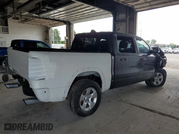 2019 Ram 1500 Big Horn с VIN 1C6SRFFT1KN755707, выставлен на аукционе Copart как лот 63680925 с пробегом Не указан миль и Списание • Salvage title. История ставок и продаж доступна на DreamBid. Изображение 3.