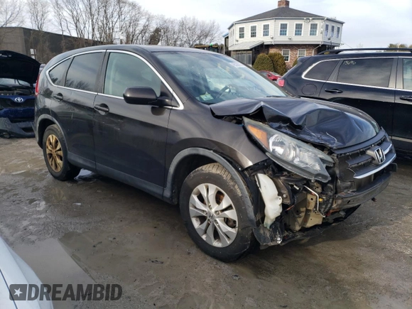2014 Honda CR-V EX with VIN 5J6RM4H53EL034274, listed as a Copart auction lot 46329875 with 154,192 mi miles and Clean Title. Bid and sale history available at carsss.com. Image 4.