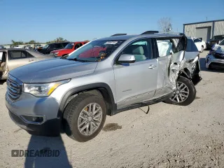 2018 GMC Acadia SLE with VIN 1GKKNSLAXJZ233007, listed as a Copart auction lot 73046734 with 148,284 mi miles and Salvage Title. Bid and sale history available at carsss.com. Image 1.