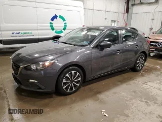 2015 Mazda 3 i Sport with VIN 3MZBM1U72FM220382, listed as a Copart auction lot 52441025 with 161,837 mi miles and Clean Title. Bid and sale history available at carsss.com. Image 1.