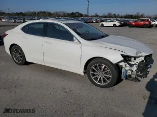 2018 Acura TLX with VIN 19UUB1F33JA011610, listed as a Copart auction lot 48589845 with 81,667 mi miles and Salvage Title. Bid and sale history available at carsss.com. Image 4.