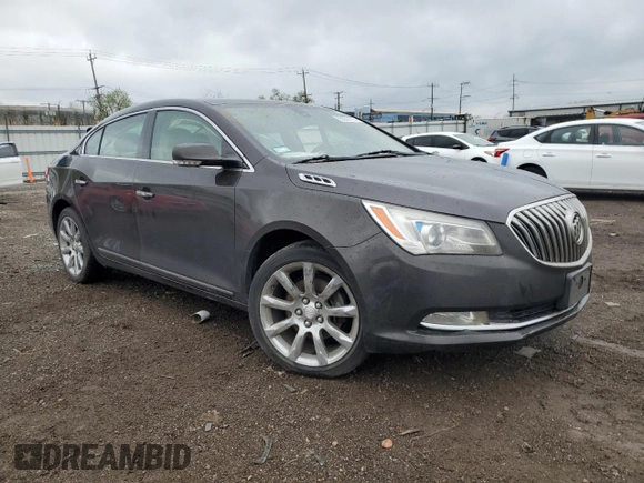 2014 Buick LaCrosse Premium I with VIN 1G4GD5G32EF127610, listed as a Copart auction lot 55502175 with 264,644 mi miles and Salvage title. Bid and sale history available at DreamBid. Image 4.