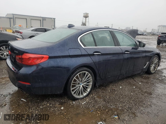 2017 BMW 5 Series 540i xDrive with VIN WBAJE7C30HG887202, listed as a Copart auction lot 47752495 with Not provided miles and Clean title. Bid and sale history available at DreamBid. Image 3.