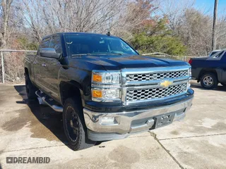 2015 Chevrolet Silverado 1500 LTZ with VIN 3GCUKSEC0FG482502, listed as a IAAI auction lot 41292001 with 129,622 mi miles. Bid and sale history available at carsss.com. Image 1.