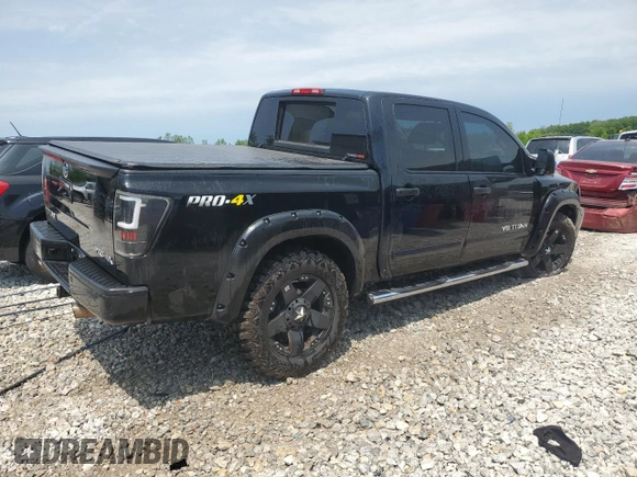 2015 Nissan Titan SL with VIN 1N6AA0EC4FN511210, listed as a Copart auction lot 58762265 with 89,561 mi miles and Clean title. Bid and sale history available at DreamBid. Image 3.