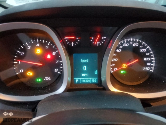 2010 Chevrolet Equinox LT w/1LT with VIN 2CNFLEEY6A6322952, listed as a Copart auction lot 82850664 with 156,200 mi miles and Salvage Title. Bid and sale history available at carsss.com. Image 9.