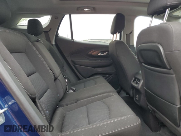 2022 GMC Terrain SLE with VIN 3GKALMEV1NL203016, listed as a Copart auction lot 57675265 with 57,471 mi miles and Salvage title. Bid and sale history available at DreamBid. Image 11.