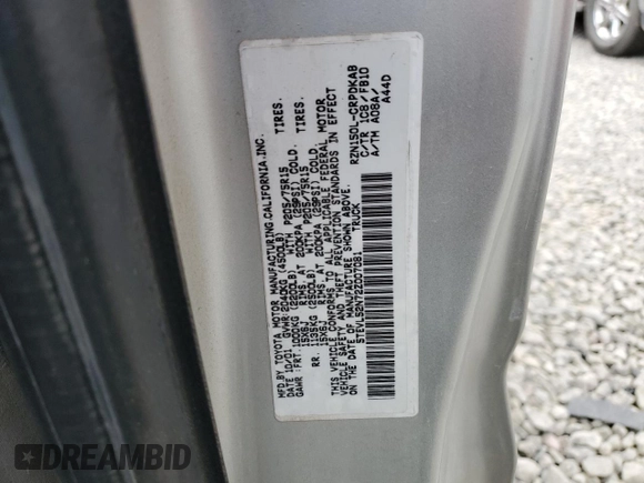 2002 Toyota Tacoma z VIN 5TEVL52N72Z007081, wystawiony jako Copart lot #52008995 z przebiegiem 218 910 mil mil oraz Szkoda całkowita • Salvage title. Historia ofert i sprzedaży dostępna na DreamBid. Obrazek 12.