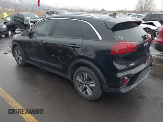 2022 Kia Niro LXS with VIN KNDCB3LC8N5549678, listed as a IAAI auction lot 41528469 with 46,989 mi miles. Bid and sale history available at carsss.com. Image 3.