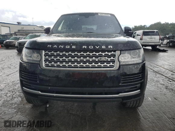 2016 Land Rover Range Rover HSE with VIN SALGS2KF5GA252877, listed as a Copart auction lot 58972055 with 47,855 mi miles and Clean title. Bid and sale history available at DreamBid. Image 5.