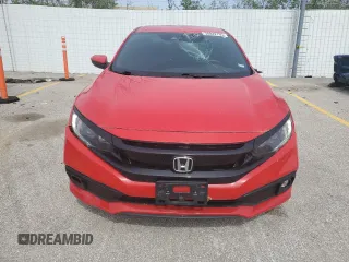 2019 Honda Civic Sport with VIN 2HGFC2F80KH517096, listed as a Copart auction lot 50822795 with 76,519 mi miles and Salvage title. Bid and sale history available at DreamBid. Image 5.