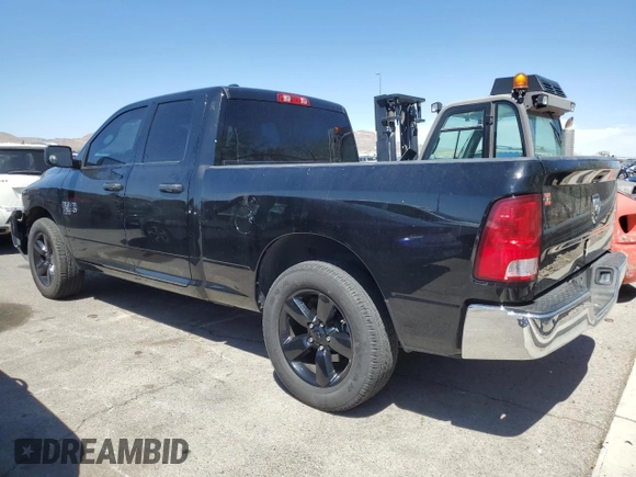 2022 Ram 1500 Tradesman with VIN 1C6RR6FG7NS154972, listed as a Copart auction lot 49176005 with 35,662 mi miles and Salvage title. Bid and sale history available at DreamBid. Image 2.