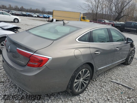 2017 Buick LaCrosse Preferred with VIN 1G4ZN5SS7HU173454, listed as a Copart auction lot 80991734 with 53,946 mi miles and Salvage Title. Bid and sale history available at carsss.com. Image 3.