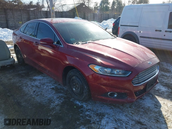 2016 Ford Fusion SE with VIN 3FA6P0HD3GR321785, listed as a IAAI auction lot 41386347 with 124,201 mi miles. Bid and sale history available at carsss.com. Image 1.