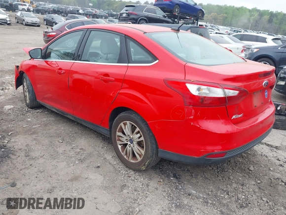 2012 Ford Focus SEL with VIN 1FAHP3H20CL424115, listed as a IAAI auction lot 41913221 with 152,619 mi miles. Bid and sale history available at carsss.com. Image 3.
