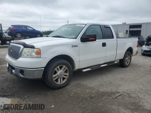 2007 Ford F-150 XL with VIN 1FTPX12V97NA56296, listed as a Copart auction lot 58709345 with 172,989 mi miles and Salvage title. Bid and sale history available at DreamBid. Image 1.