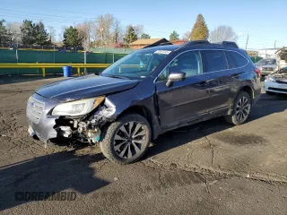 2015 Subaru Outback Limited z VIN 4S4BSANC5F3309915, wystawiony jako Copart lot #53507045 z przebiegiem 165 711 mil mil oraz Szkoda całkowita • Salvage title. Historia ofert i sprzedaży dostępna na DreamBid. Obrazek 1.
