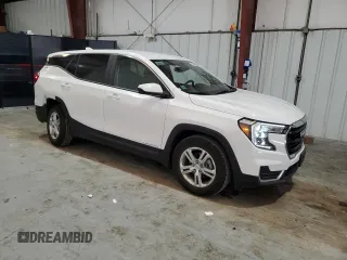 2024 GMC Terrain SLE z VIN 3GKALMEG3RL295589, wystawiony jako Copart lot #56999915 z przebiegiem 34 722 mil mil oraz Czysty tytuł • Clean title. Historia ofert i sprzedaży dostępna na DreamBid. Obrazek 4.