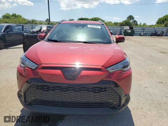 2023 Toyota Corolla Cross Hybrid S z VIN 7MUFBABG3PV011365, wystawiony jako Copart lot #56407204 z przebiegiem Nie podano mil oraz Szkoda całkowita • Salvage title. Historia ofert i sprzedaży dostępna na DreamBid. Obrazek 5.