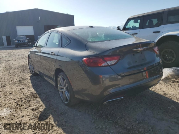 2015 Chrysler 200 S with VIN 1C3CCCDG9FN601579, listed as a Copart auction lot 55183085 with 119,010 mi miles and Clean Title. Bid and sale history available at carsss.com. Image 2.