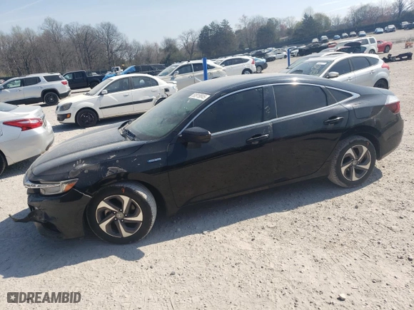 2019 Honda Insight LX with VIN 19XZE4F19KE010388, listed as a Copart auction lot 50919845 with 144,805 mi miles and Salvage Title. Bid and sale history available at carsss.com. Image 1.