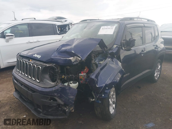 2017 Jeep Renegade Altitude with VIN ZACCJBBB0HPF03019, listed as a IAAI auction lot 42143122 with 173,218 mi miles and . Bid and sale history available at DreamBid. Image 6.