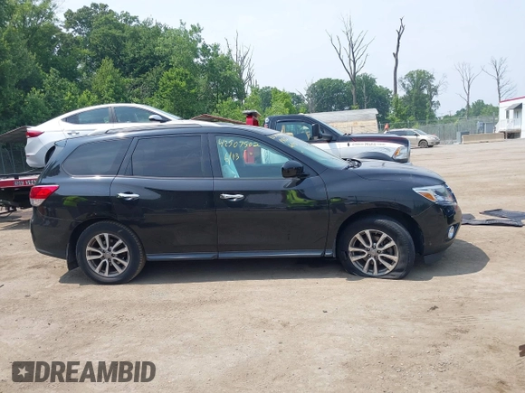 2016 Nissan Pathfinder SL z VIN 5N1AR2MM7GC604846, wystawiony jako IAAI lot #42507502 z przebiegiem 154 262 mil mil oraz . Historia ofert i sprzedaży dostępna na DreamBid. Obrazek 13.