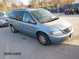 2003 Chrysler Town & Country LX with VIN 2C4GP44L73R238380, listed as a IAAI auction lot 41705420 with 129,225 mi miles and . Bid and sale history available at DreamBid. Image 1.