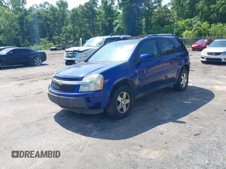 2006 Chevrolet Equinox LT with VIN 2CNDL63F866061183, listed as a IAAI auction lot 42108055 with 158,709 mi miles. Bid and sale history available at carsss.com. Image 2.