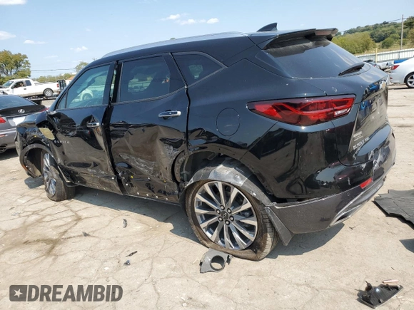 2024 Chevrolet Blazer Premier z VIN 3GNKBLR44RS164147, wystawiony jako Copart lot #71015534 z przebiegiem 15 779 mil mil oraz Szkoda całkowita • Salvage title. Historia ofert i sprzedaży dostępna na DreamBid. Obrazek 2.